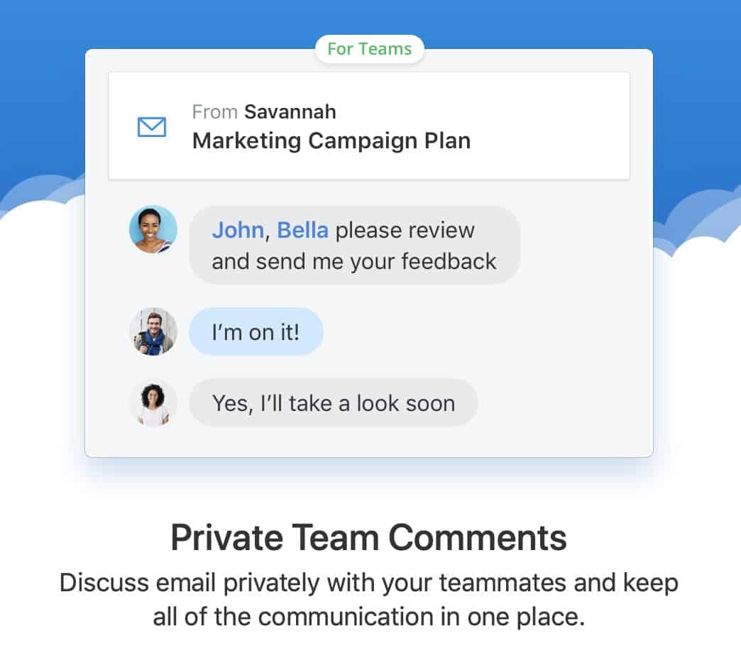 Spark Private Team Comments