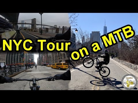 New York City Tour on a Mountain Bike