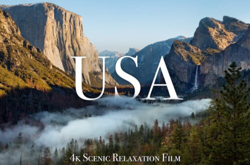 The Usa 4k – Scenic Relaxation Film With Calming Music