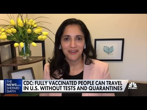 Cdc: Fully Vaccinated People Can Travel With No Tests Or Quarantines