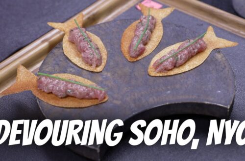 Fine dining in New York City