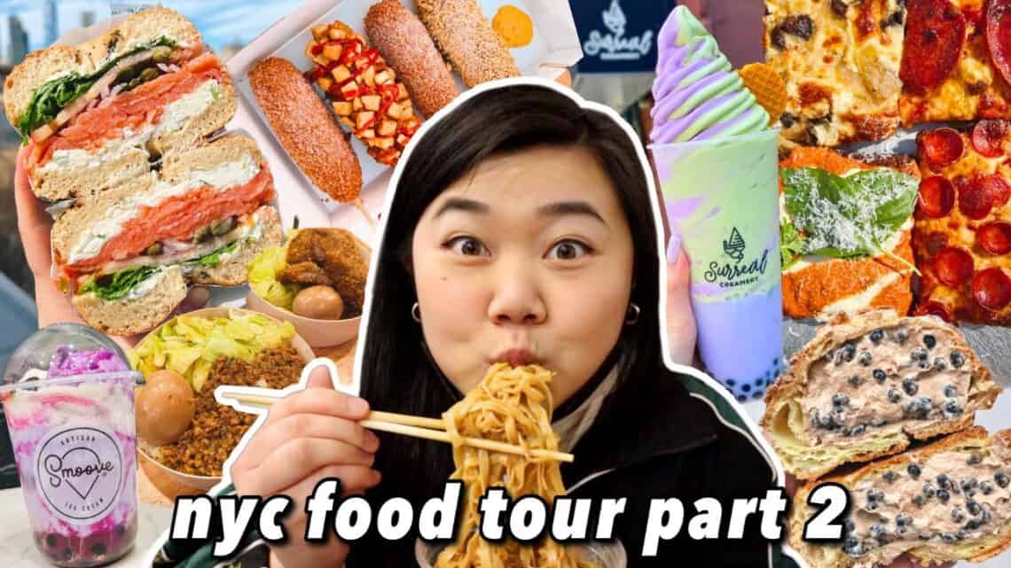 NYC food tour part 2 – fun presentation
