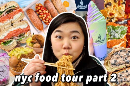 NYC food tour part 2 – fun presentation
