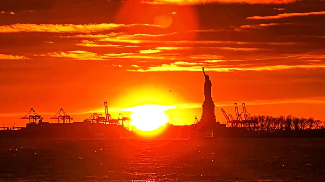 NYC Exploring Financial District Manhattan & Staten Island Ferry Jan 2022