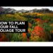 How to plan your fall foliage Tour