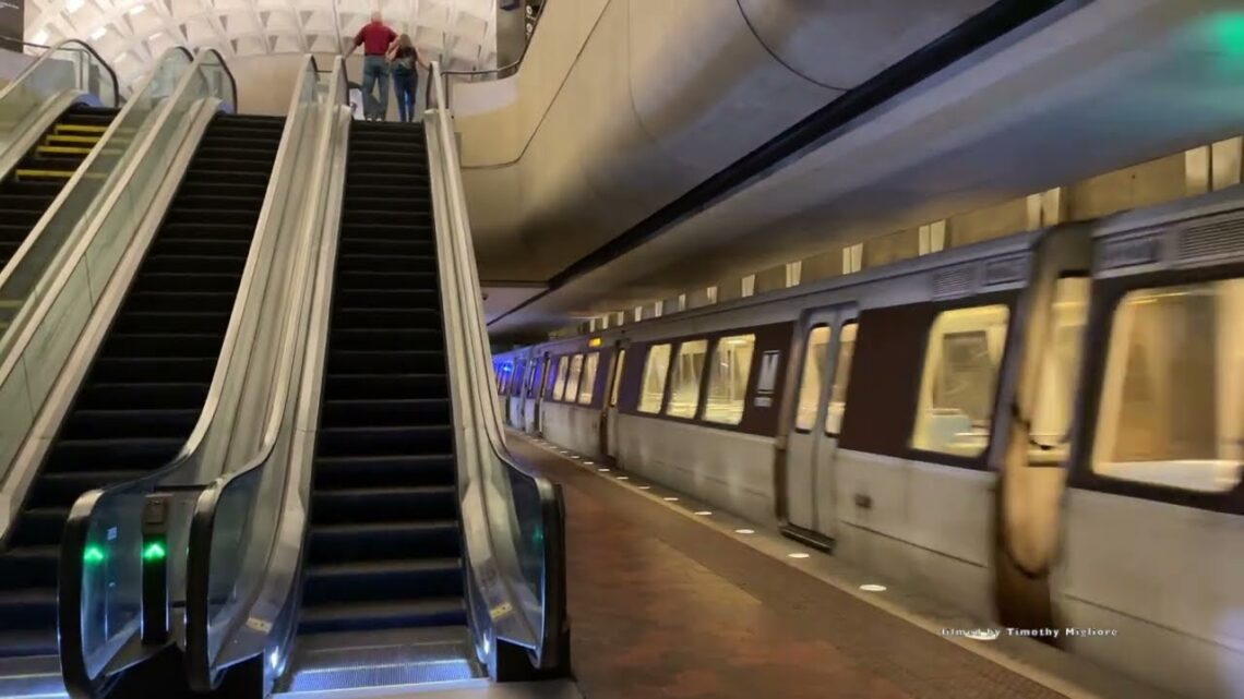 The Metro/Subway in Washington DC, USA 2022