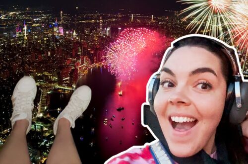I Took A Helicopter Ride Over NYC’s 4th of July Fireworks! // FLYNYON