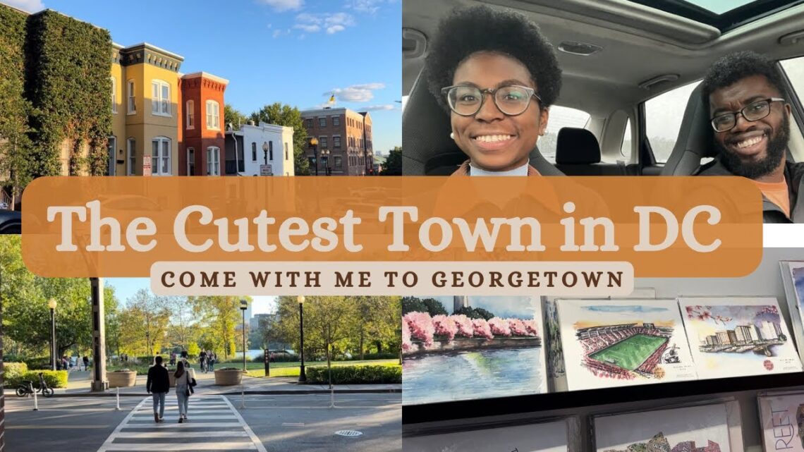 A Charming Autumn Day 🍂🛶| Washington, Dc | Historic Charm | Hidden Gems | Georgetown | | Vlog