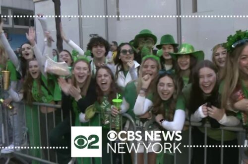 Crowds Gathering For 2024 Nyc St. Patrick’s Day Parade